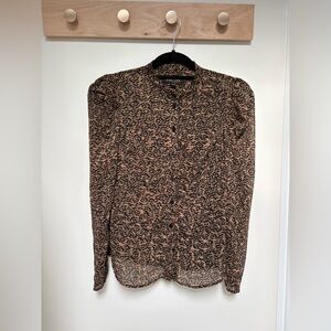 Truth Black and Tan Patterned Shirt